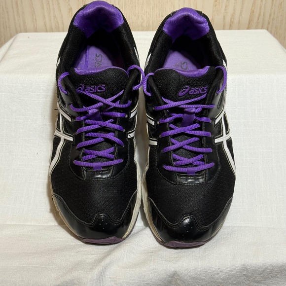 ASICS Gel-Quick Walk Women's 8 Black‎ Purple Walking Shoes Q268N Comfort Sneaker - Picture 9 of 10